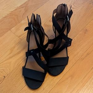 Strappy wedge sandals - 7.5